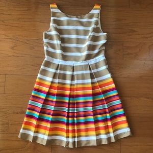 Ronni Nicole Striped Dress